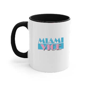 Discover Miami Vice, distressed - Miami Vice - Accent Mugs
