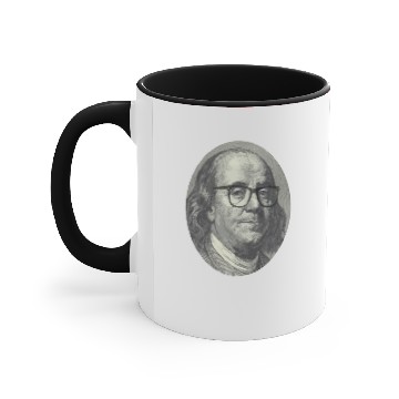 Discover Hipster Ben Franklin Accent Mugs