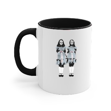 Discover The Shining Twins - Creepy Twins - Zip Accent Mugs