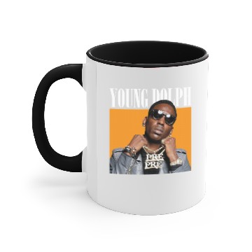 Discover Young Dolph - Young Dolph - Accent Mugs