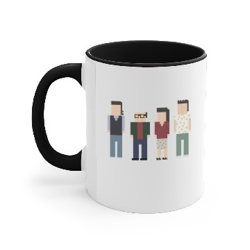 Discover 8-Bit Seinfeld - Seinfeld - Accent Mugs