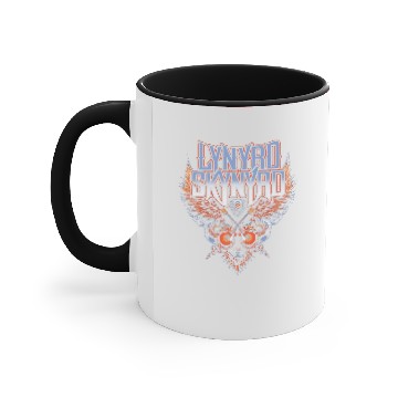 Discover Lynyrd Skynyrd Eagle Guitars Men's Accent Mugs Black