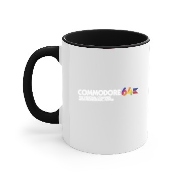 Discover Commodore 64 Computer Logo - Commodor 64 - Accent Mugs