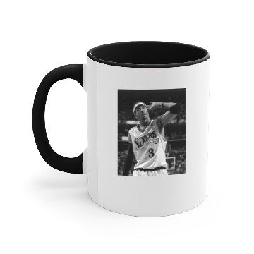 Discover Retro Allen Iverson Accent Mugs