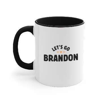 Discover Let's Go Brandon Funny Meme Accent Mugs
