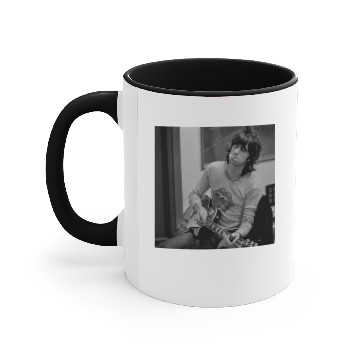 Discover Keith Richards Smoking Baseball Accent Mugs
