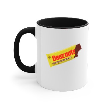 Discover Deez Nuts (candy bar) Accent Mugs