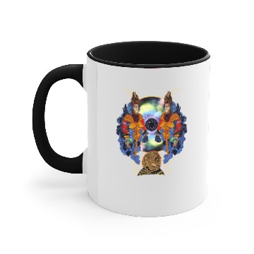 Discover Mastodon Unisex Accent Mugs: Crack the Skye