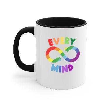Discover Colorful Neurodiversity Accent Mugs