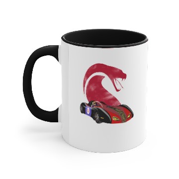 Discover Snake Oiler - Red Distressed - Speed Racer - Accent Mugs