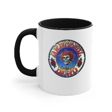 Discover Black The Grateful Dead Bertha Circle Official Accent Mugs Accent Mugs