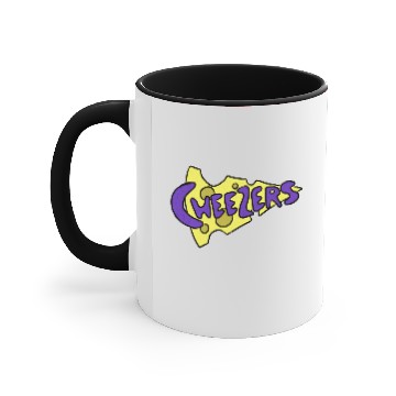 Discover Cheezers Restaurant Logo - Regular Show Accent Mugs