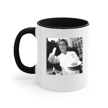 Discover Anthony Bourdain Comfortable and Simple Accent Mugs