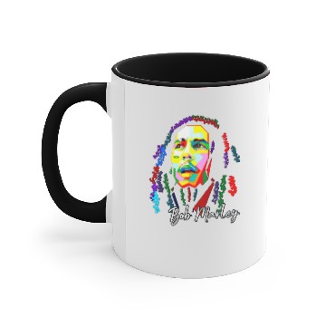 Discover Bob Marley Accent Mugs