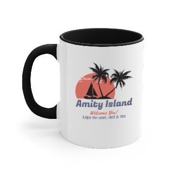 Discover Amity Island Accent Mugs