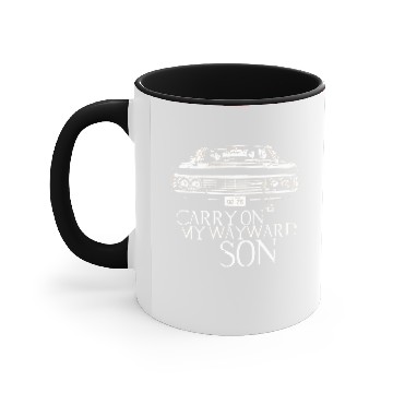 Discover Supernatural Dean Winchester Impala Accent Mugs