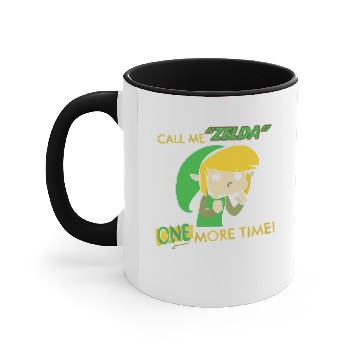 Discover Call Me Zelda One More Time Accent Mugs