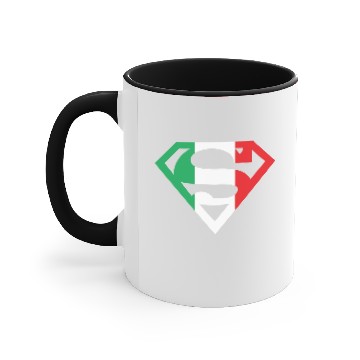 Discover Superman Shield with Italian Accent Mugs