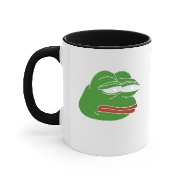 Discover Sad Frog Accent Mugs