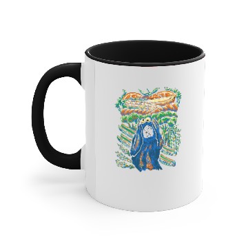 Discover A Monstrous Scream Accent Mugs