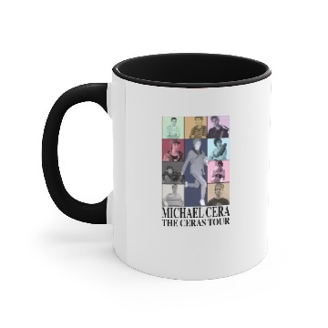 Discover Michael Cera Eras Tour 3D Accent Mugs