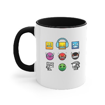 Discover geometry dash unblocked level Accent Mugs