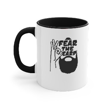 Discover Fear The Beard Accent Mugs