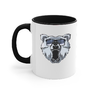 Discover Bear Accent Mugs