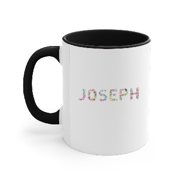 Discover Joseph Typography Accent Mugs