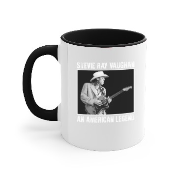 Discover Stevie Ray Vaughan   Logo Gift for Fans Accent Mugs