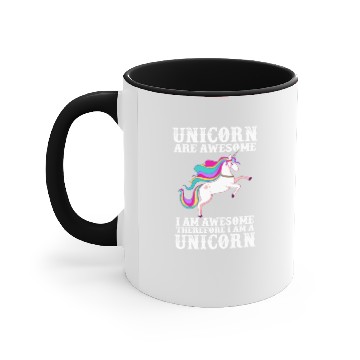 Discover Pony Unicorn Are Awesome Einhorn Geschenk Gift Accent Mugs