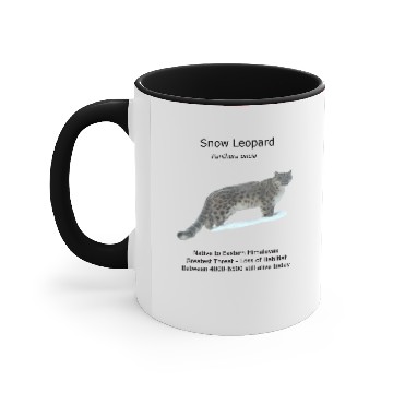 Discover Snow Leopard Accent Mugs