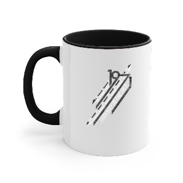 Discover Monorail Red Accent Mugs