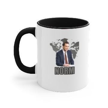 Discover Norm MacDonald Weekend Update Accent Mugs