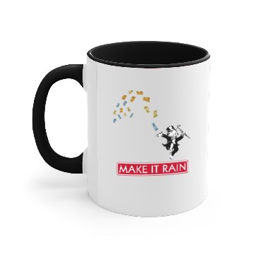 Discover Make it Rain Monopoly Accent Mugs
