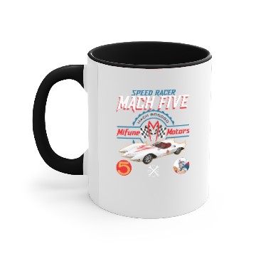 Discover Speed Racer Mach 5 Mifune Motors Accent Mugs