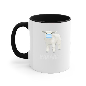 Discover Sheep with mask . Accent Mugs Accent Mugs