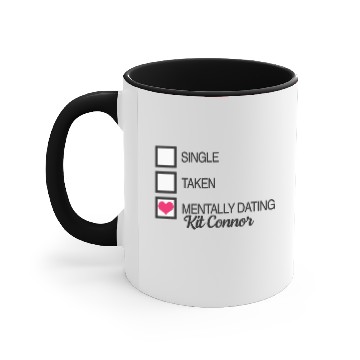 Discover Mentally dating Kit Connor Heart Accent Mugs