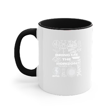 Discover Bring Me The Horizon Accent Mugs