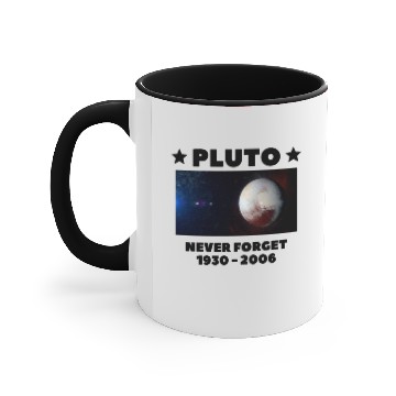 Discover Pluto Never Forget Accent Mugs