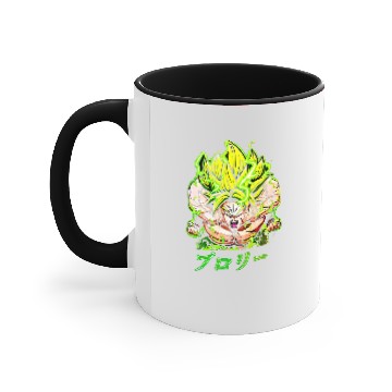 Discover Broly Graphic Accent Mugs-Accent Mugs