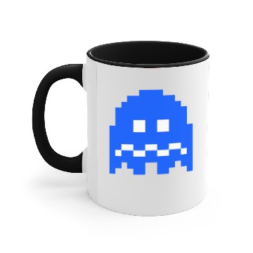 Discover Blue ghost - Pacman - Accent Mugs