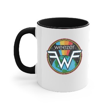 Discover Weezer Rock Band Eagle Logo Accent Mugs