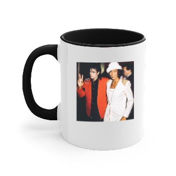 Discover Michael Jackson and Whitney Houston Accent Mugs