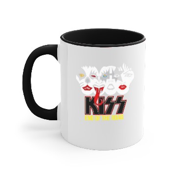 Discover Kiss Band Accent Mugs
