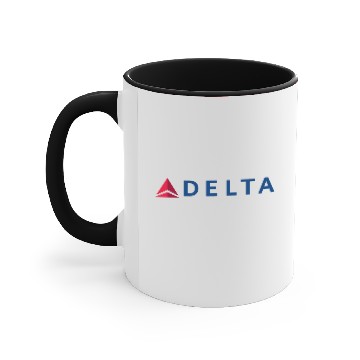 Discover Delta Air Lines Accent Mugs