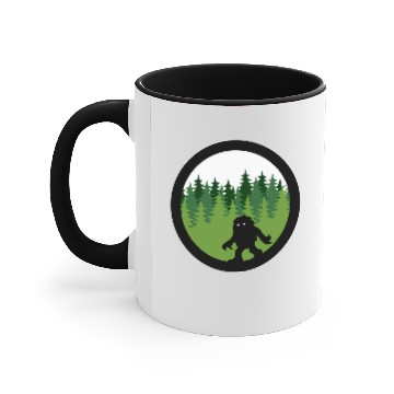 Discover Sasquatch By Day - Noirgraphic Original Accent Mugs