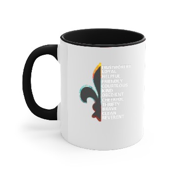 Discover boy scout - pathfinder Accent Mugs
