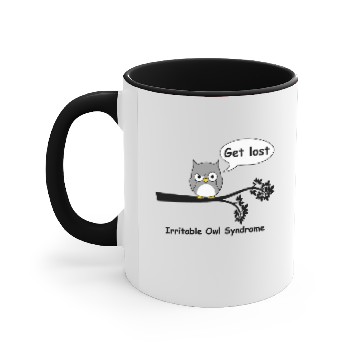 Discover Irritable owl syndrome 3D Accent Mugs