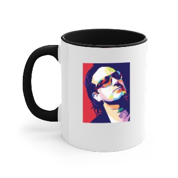 Discover Bono U2 - Bono U2 - Accent Mugs